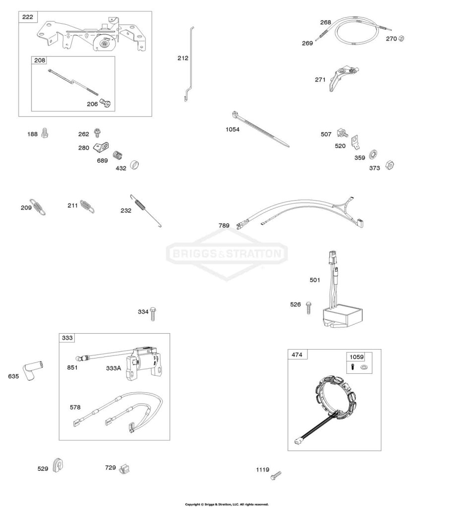 Armature, Alternator, Regulator, Control Bracket