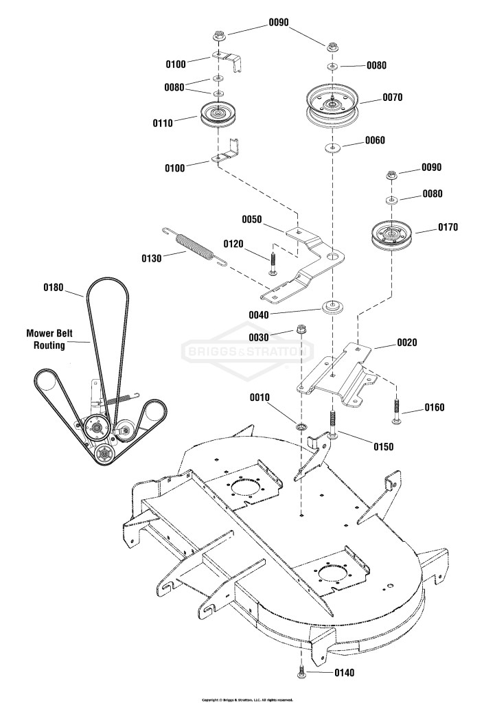 42 (107cm) Mower Deck - Clutch Group