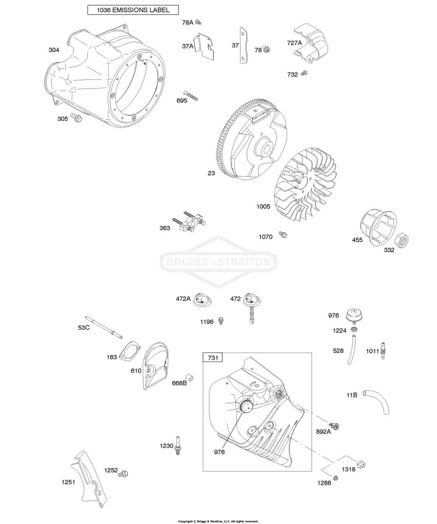 Blower Housing/Shrouds, Flywheel