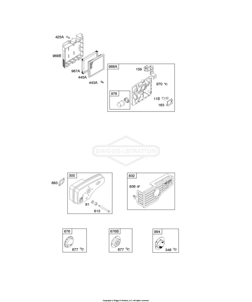 Air Cleaner, Exhaust System