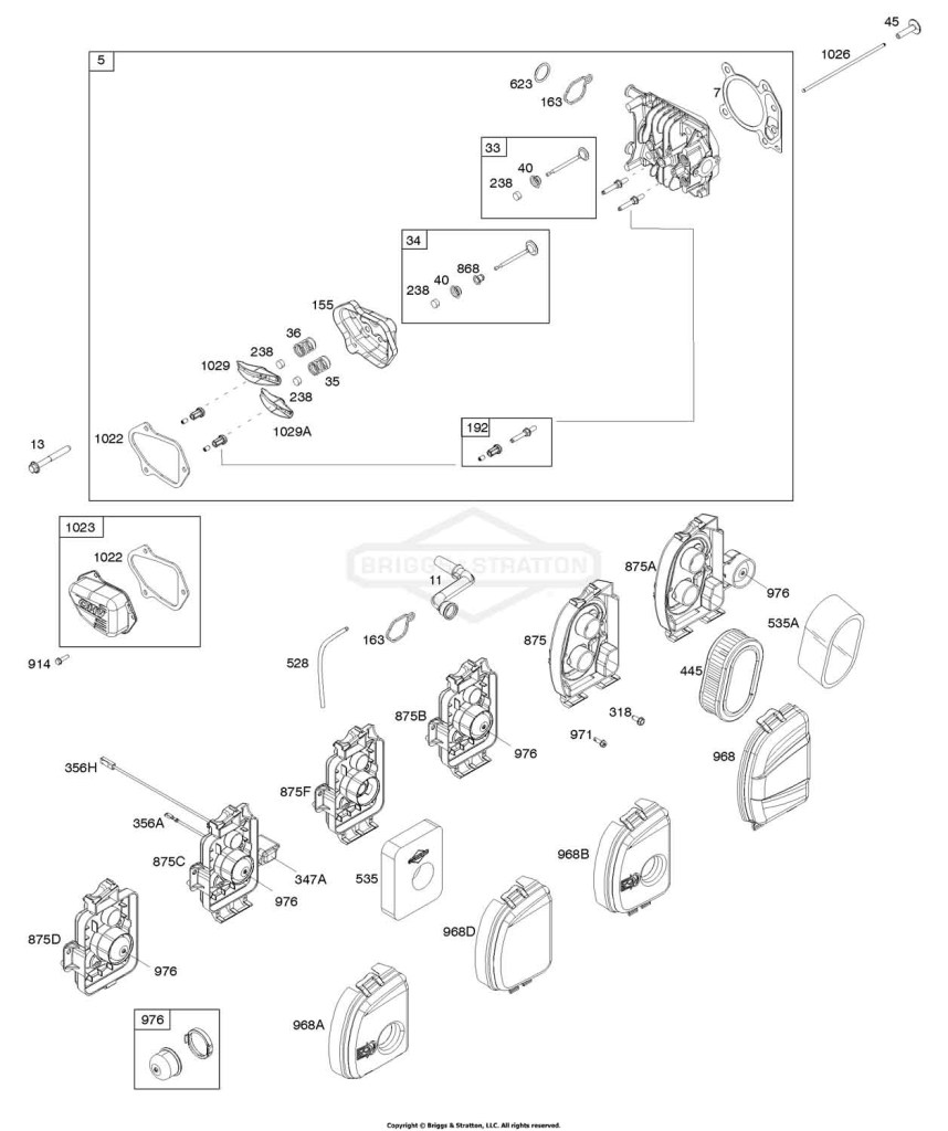 Air Cleaner, Cylinder Head