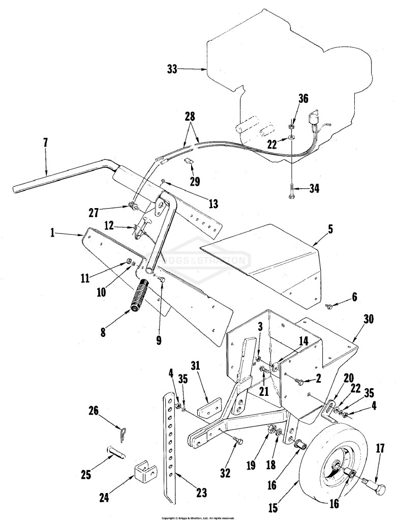 Frame and Handles Group (3837I01)