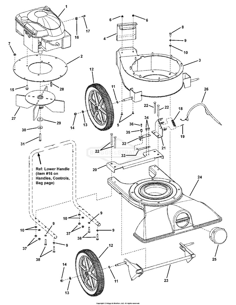 ENGINE, IMPELLER, HOUSING, WHEELS