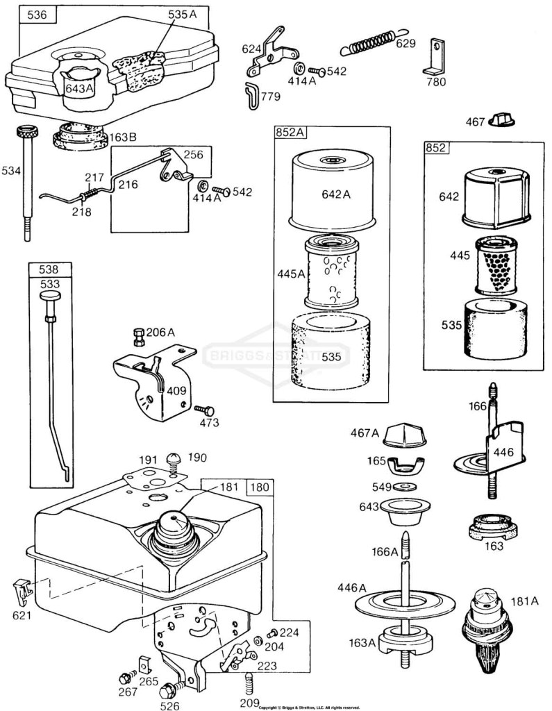 Air Cleaner Groups,Fuel Tank