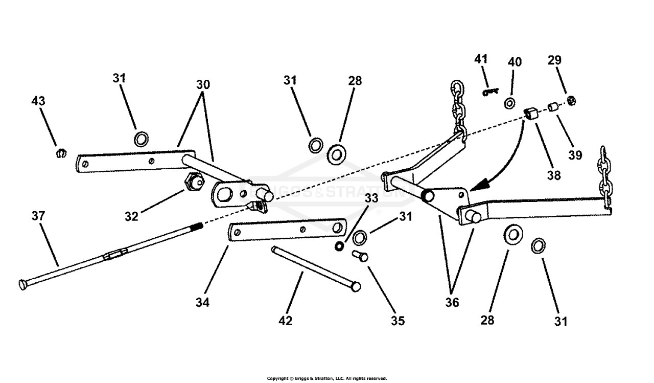 33 MOWER DECK ASSEMBLY (Part 2)