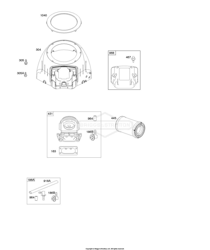 Blower Housing, Air Cleaner
