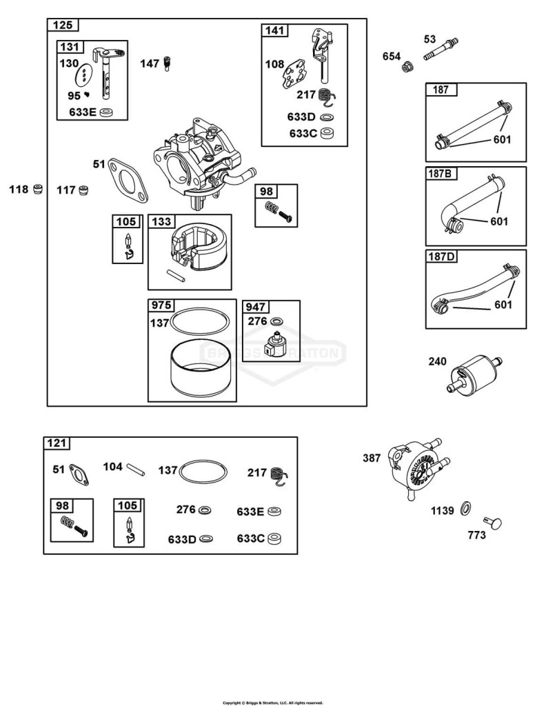 Carburetor and Fuel Supply Group