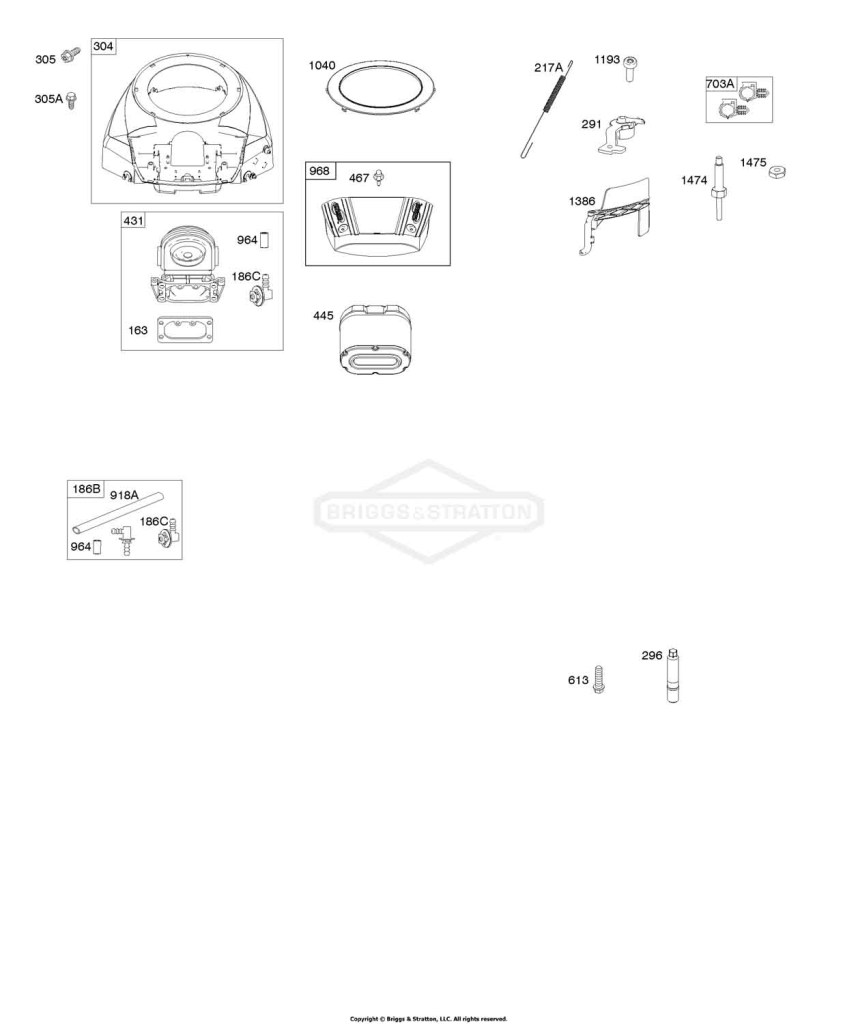 Blower Housing, Air Cleaner