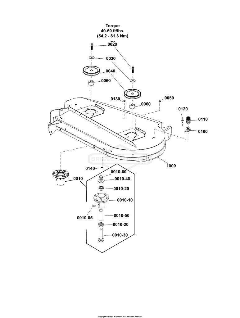42 ( 107cm) Mower Deck - Arbor Group