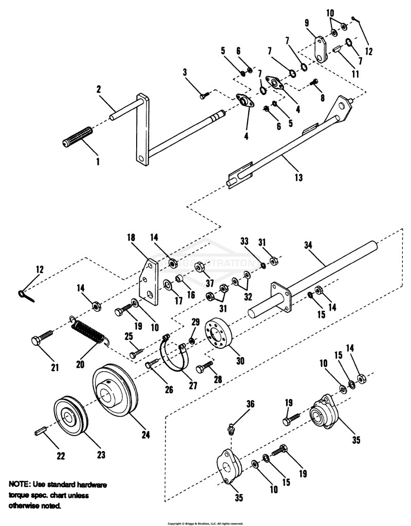 Controls Group (Parking Brake Assembly)