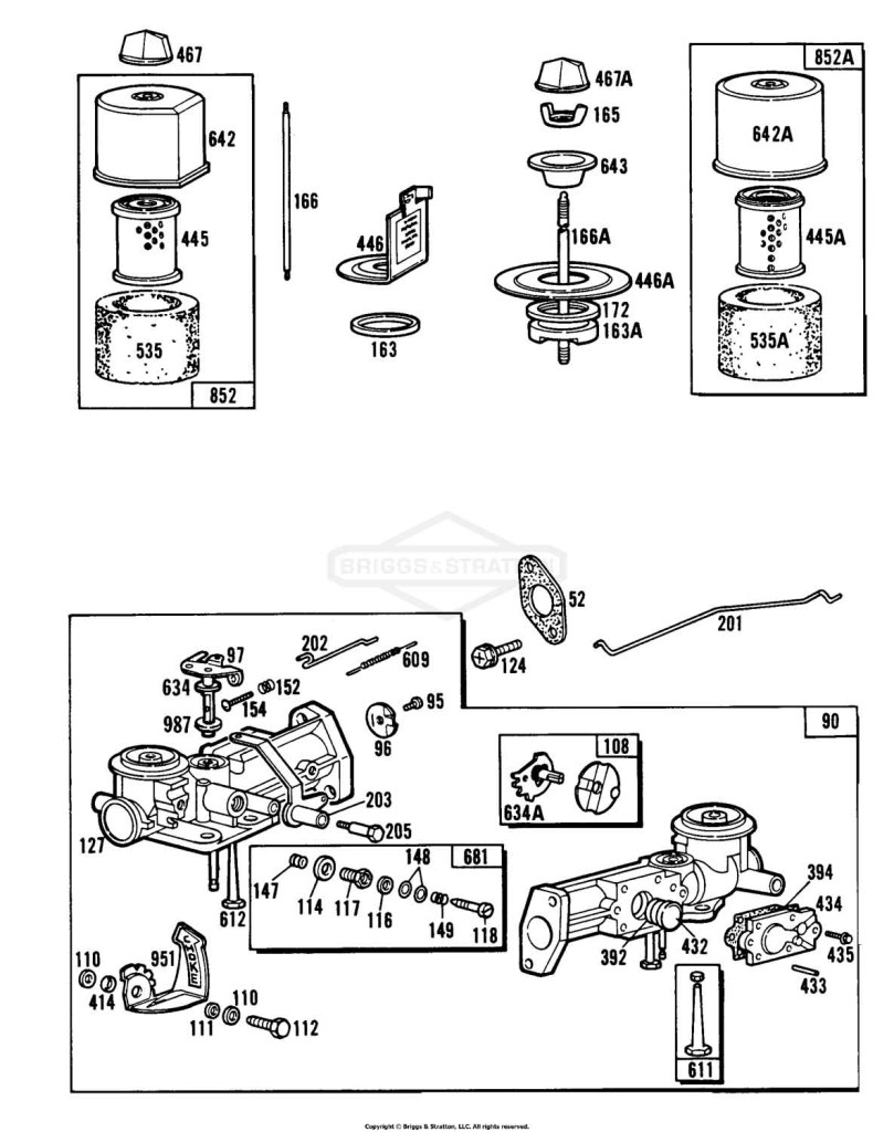 Carburetor and Air Cleaners