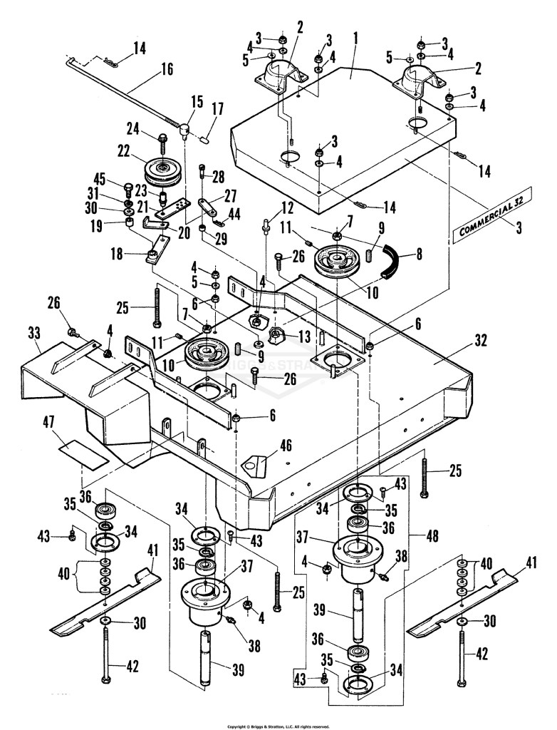 32 Mower, Front Deck
