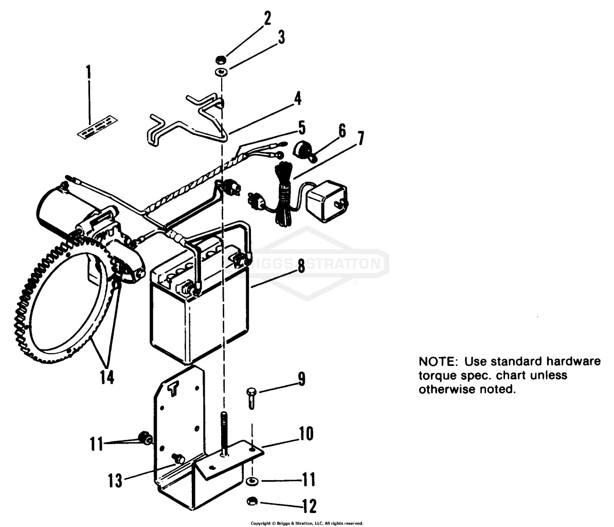 12 Volt Starter Group