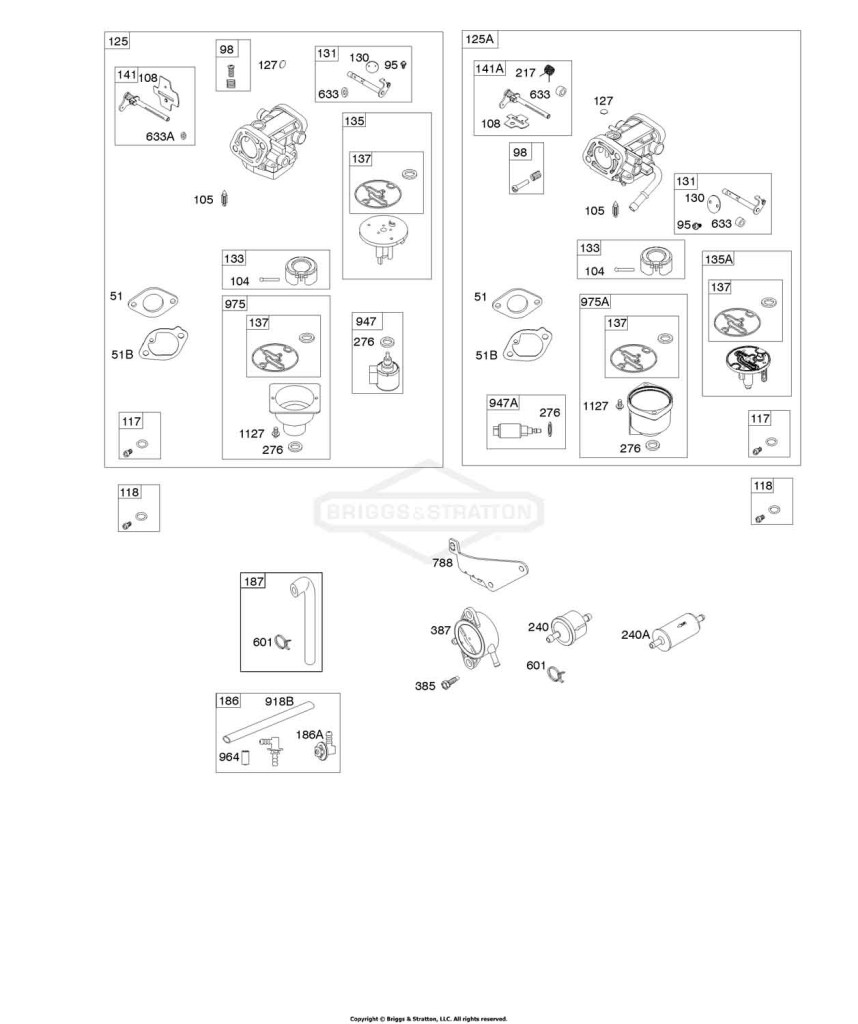 Carburetor, Fuel Supply