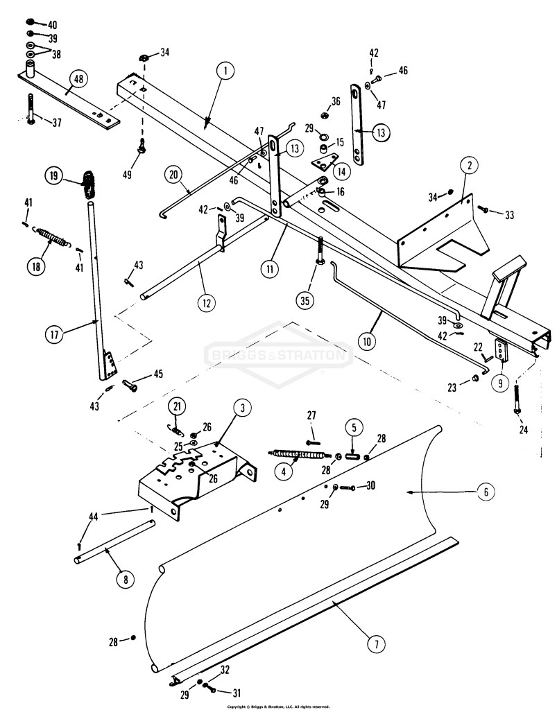 54 Dozer Blade