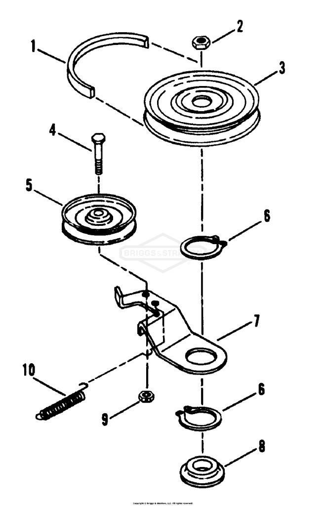 Belt, Blade Brake - 42 Cutting Deck
