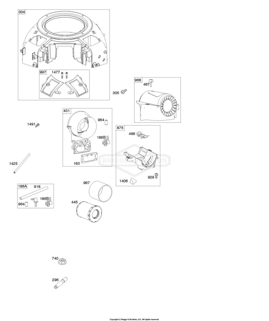 Blower Housing, Air Cleaner