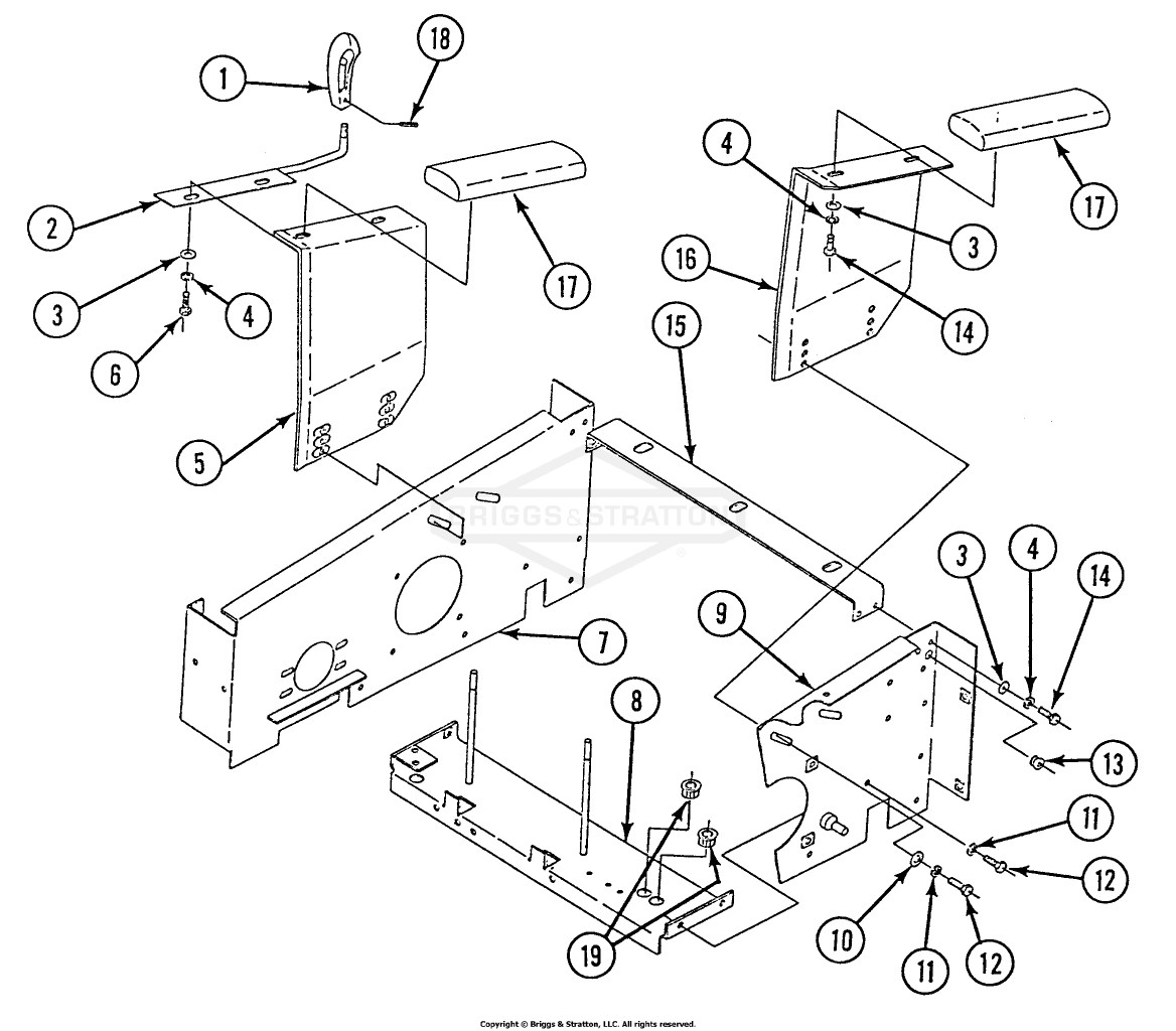 Adjustable Arm Rest Assembly, Joystick