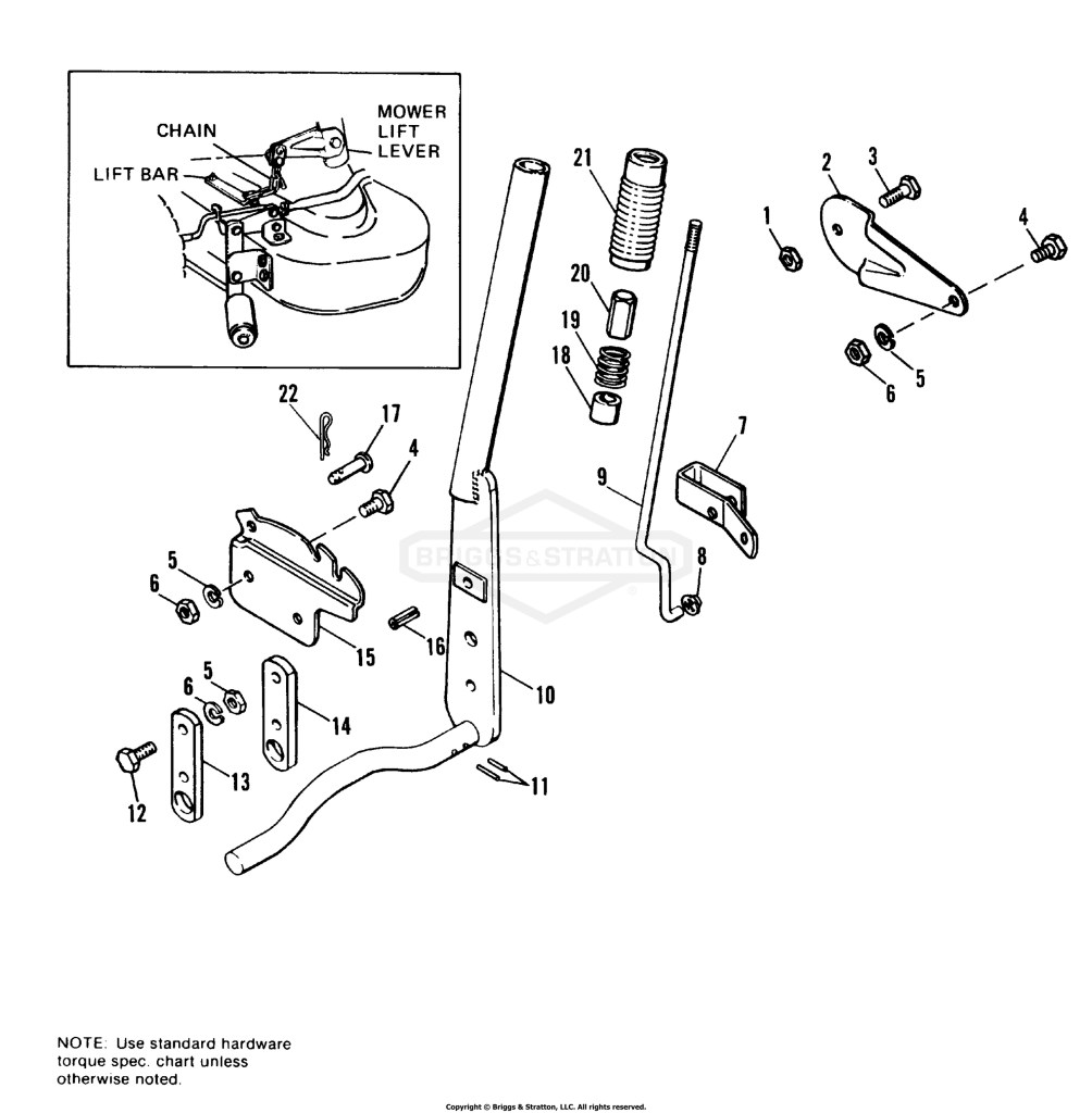 Lift Lever Group