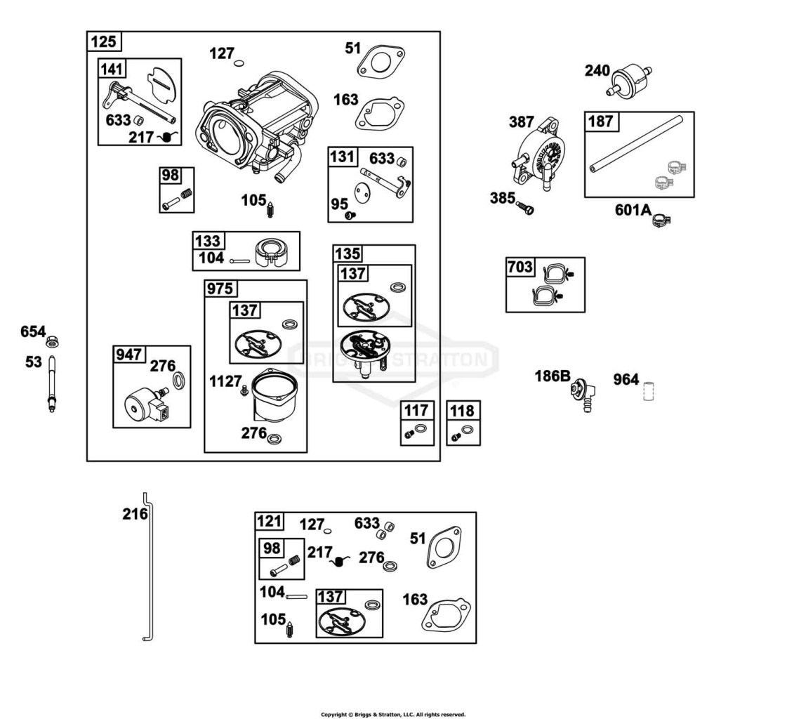 Carburetor and Fuel Supply Group