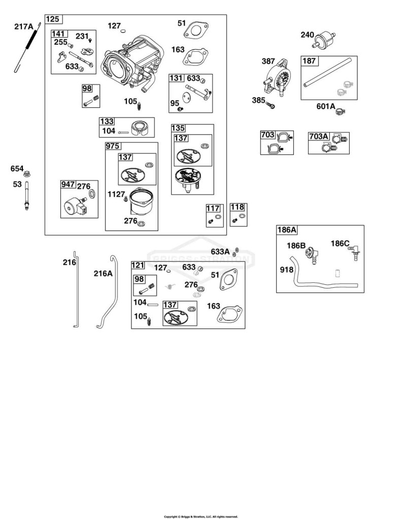 Carburetor and Fuel Supply Group