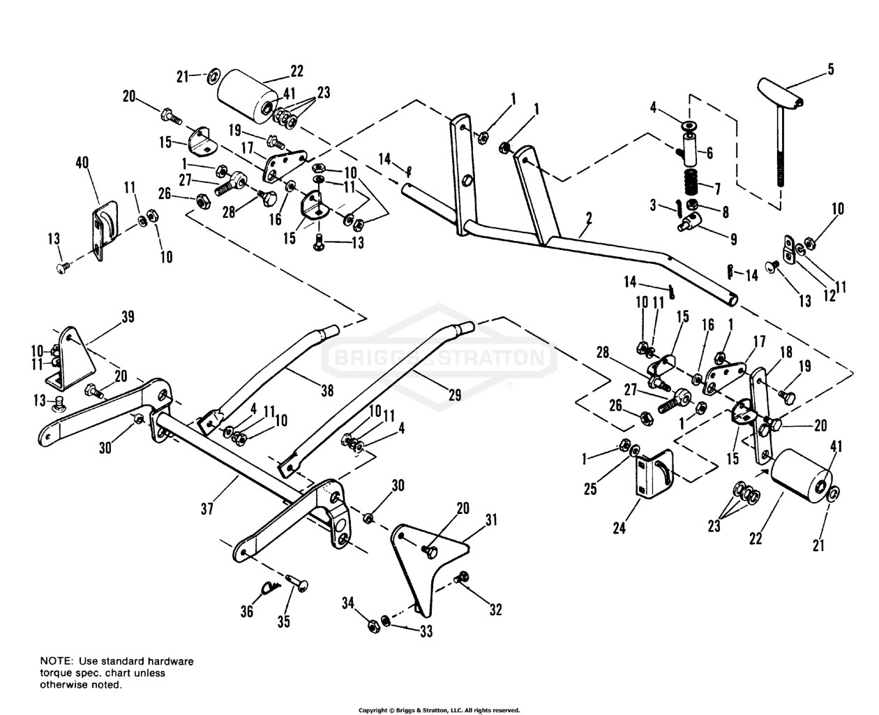 28 Mower Controls & Misc. Group