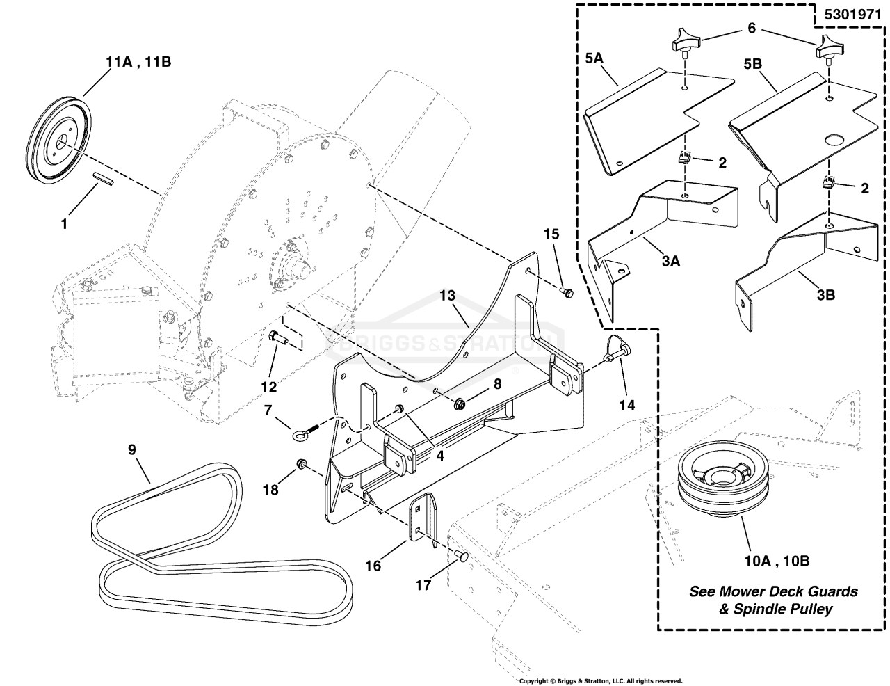 Blower Mount Group - 52 Models, FAST-Vac
