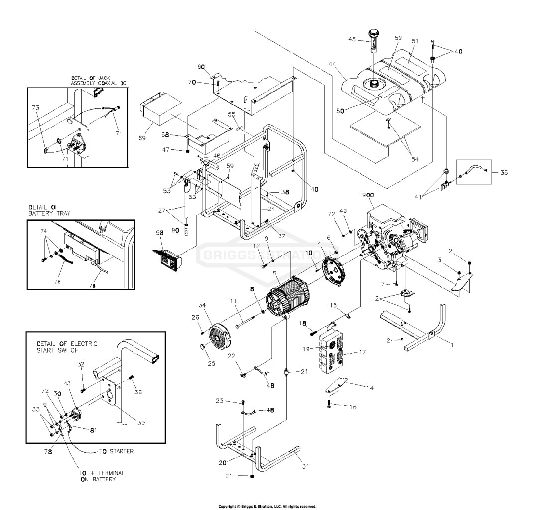 GENERATOR MAIN UNIT