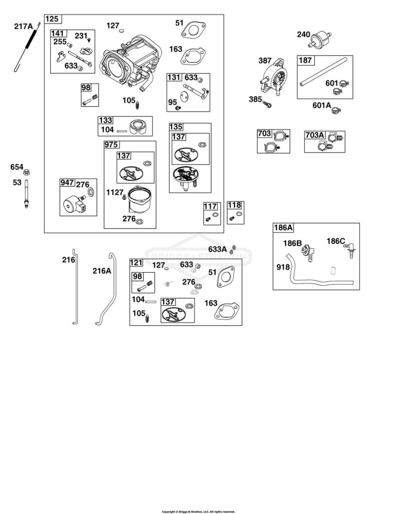 Carburetor and Fuel Supply Group