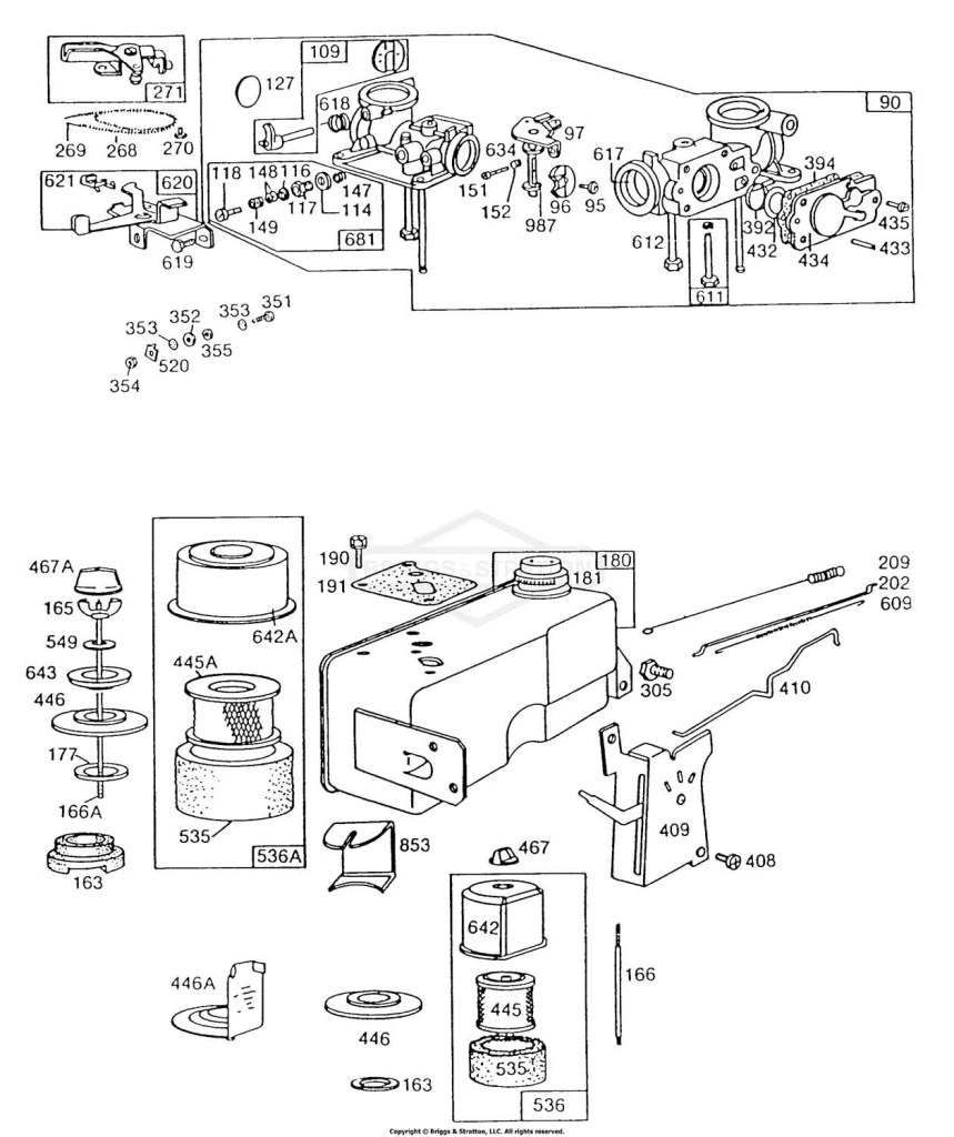 Carburetor,Fuel Tank,A/Cv