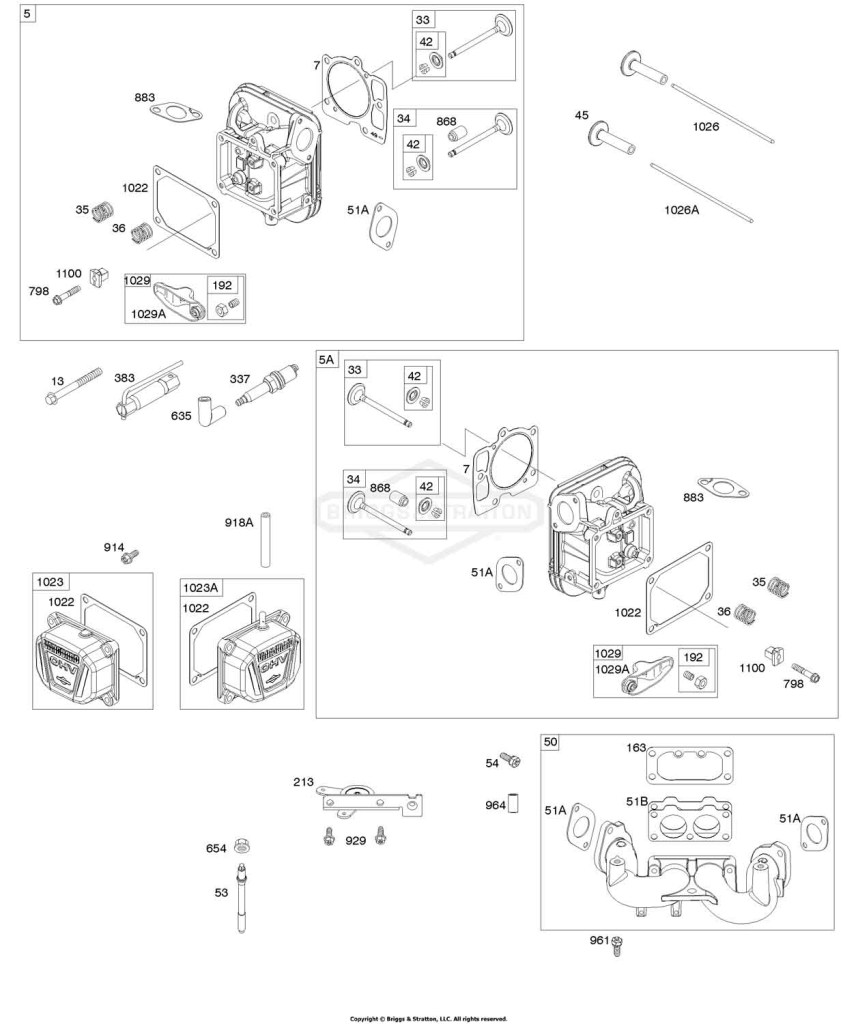 Cylinder Head, Rocker Arm Cover, Intake Manifold