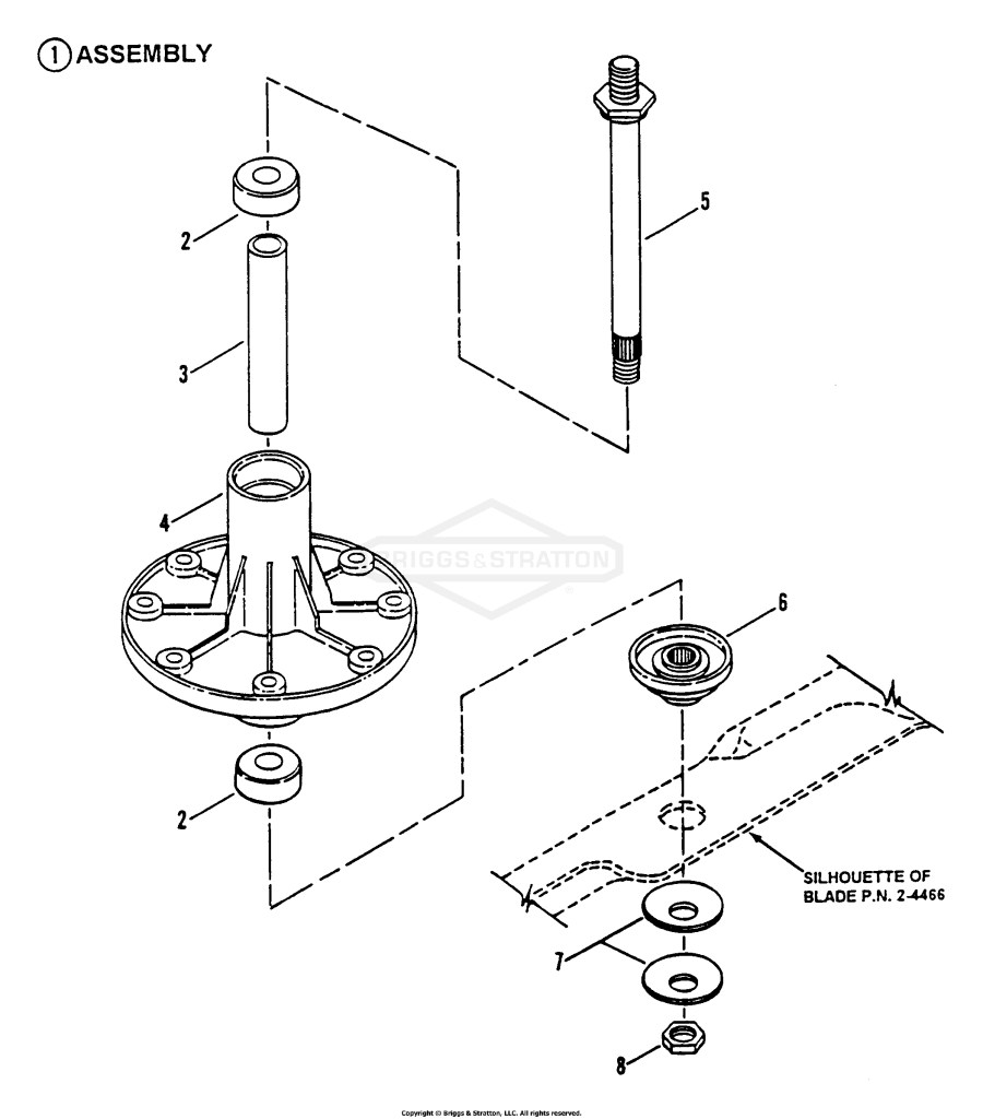 38 Spindle Assembly