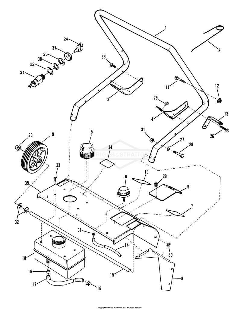 Control Panel, Lower Handle