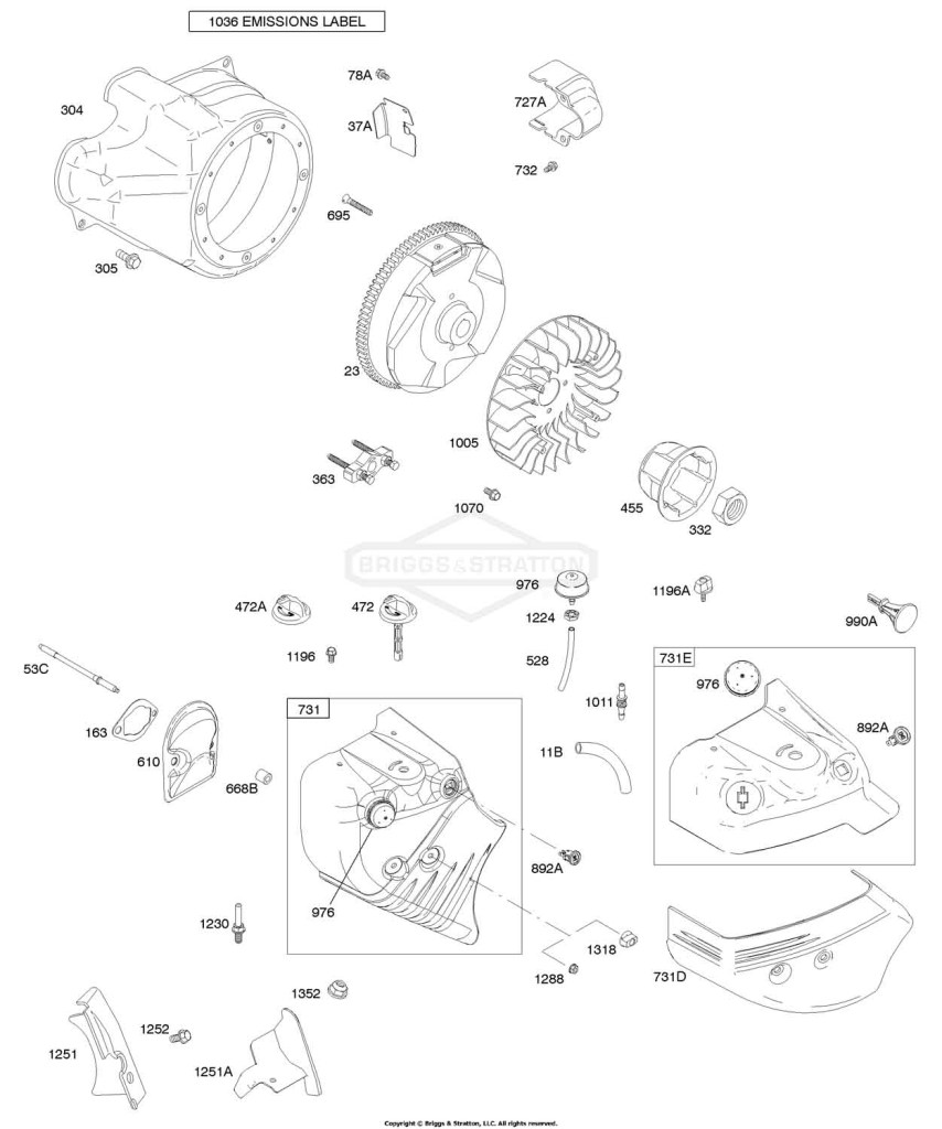 Blower Housing/Shrouds, Flywheel