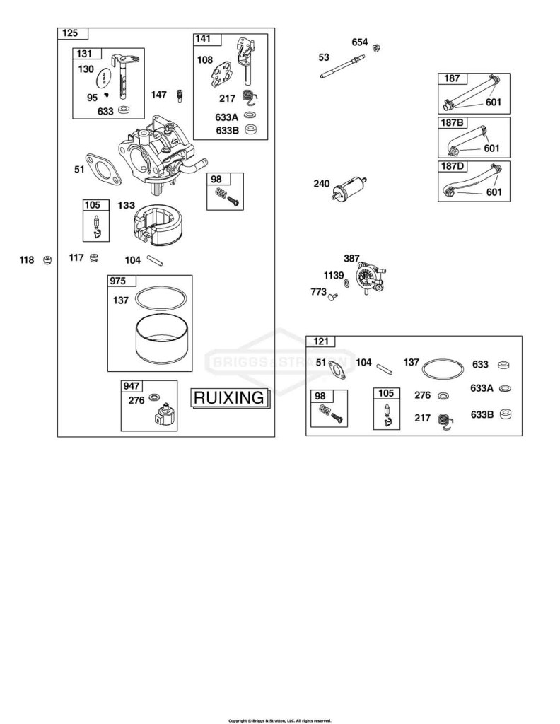 Carburetor and Fuel Supply Group