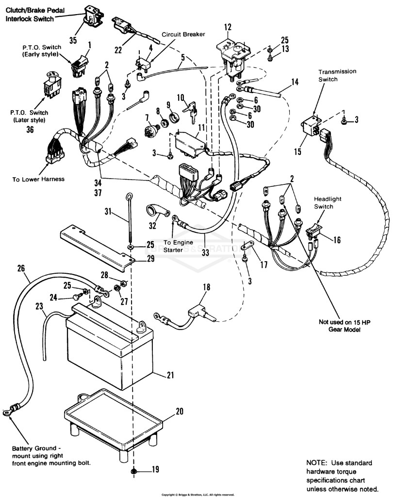 Electrical Group - Main Harness