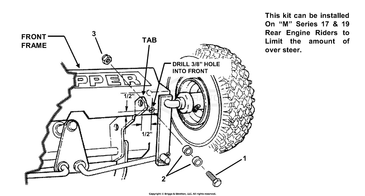 Steering Stop Kit