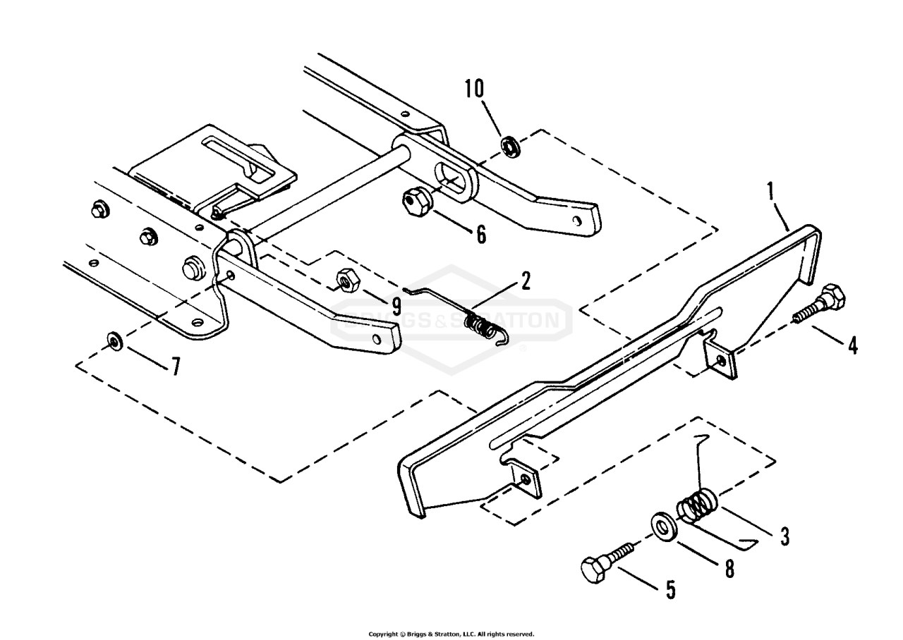 Blade Stop Pedals (30 Deck)