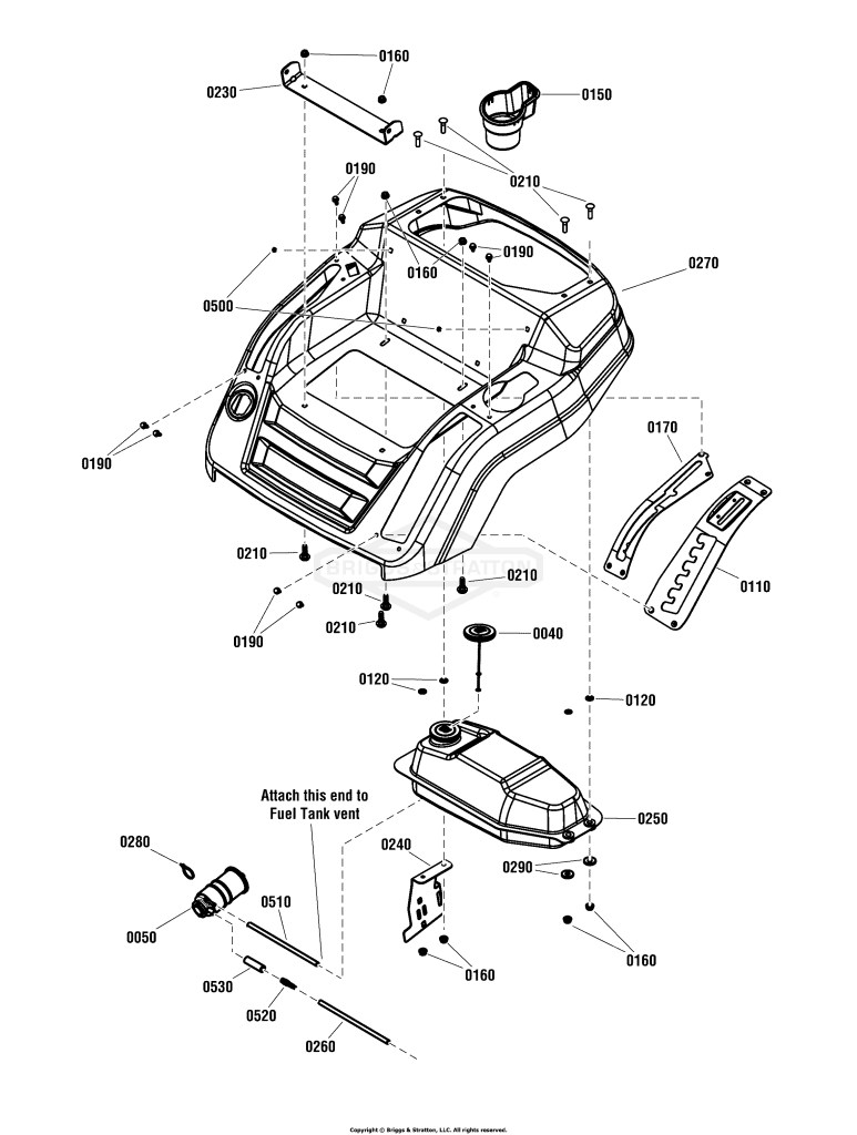 Console & Gas Tank Group - 02 Series