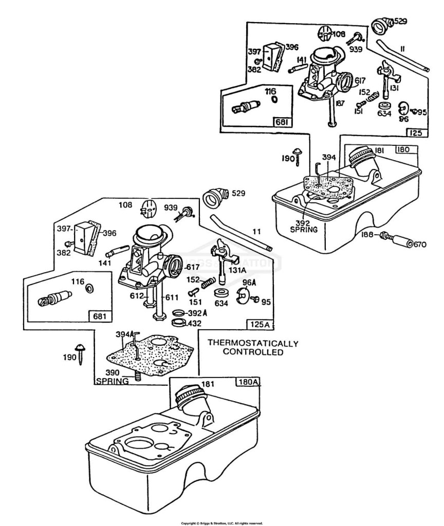 Carburetor & Fuel Tank Assy.