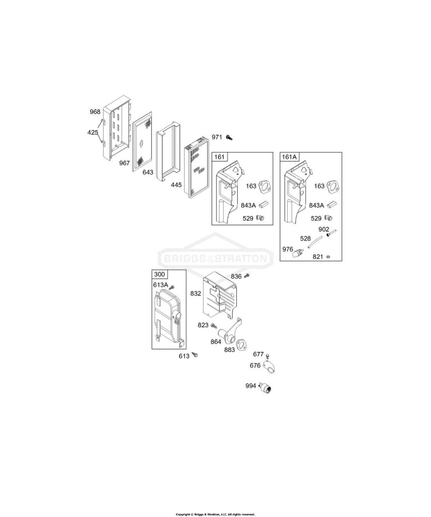 Air Cleaner Group, Muffler
