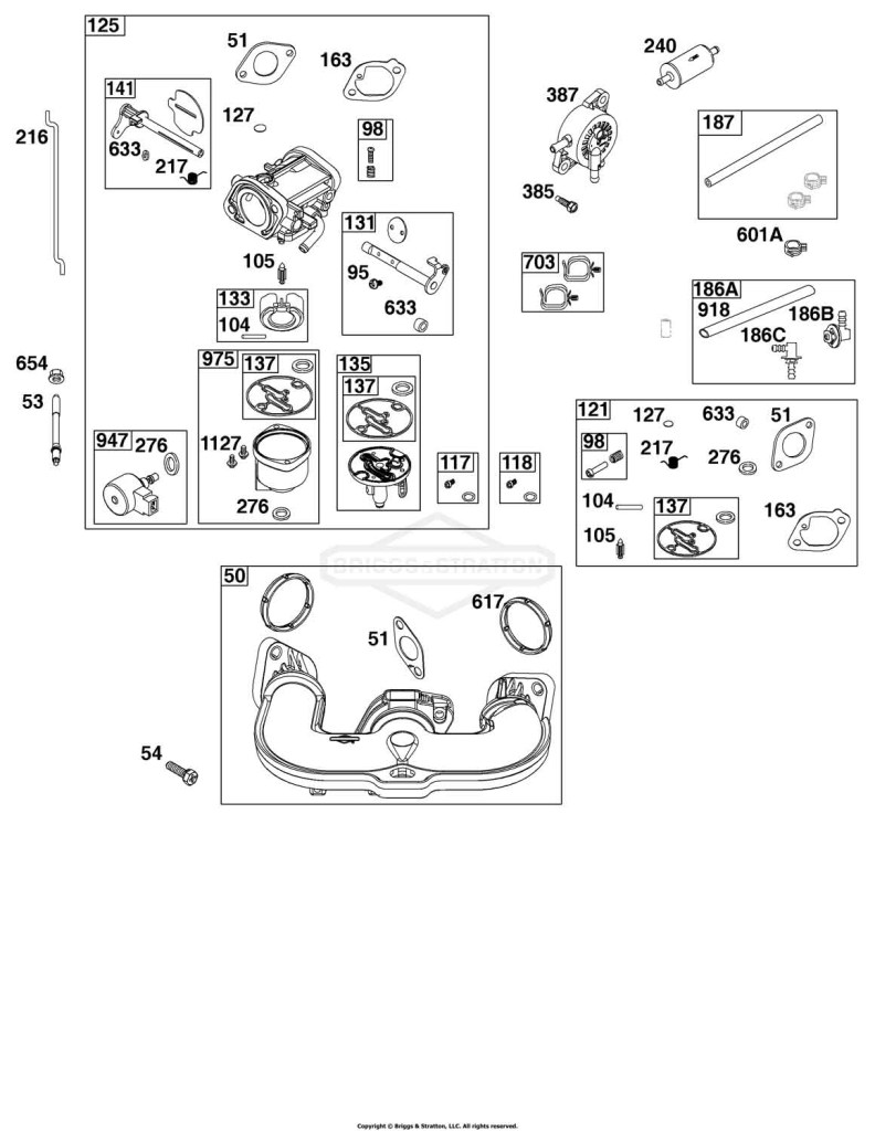 Carburetor and Fuel Supply Group