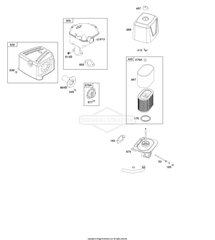 Air Cleaner, Exhaust System