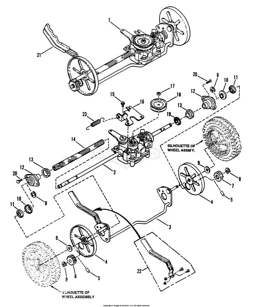 Axle/Transmission Assembly
