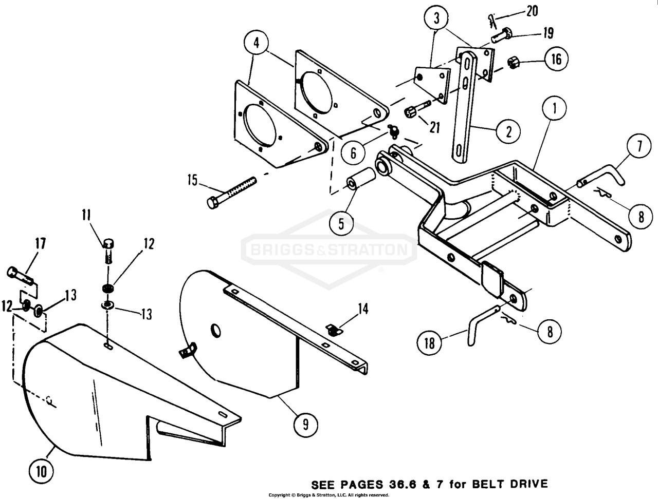 Belt Shield, Lift Link