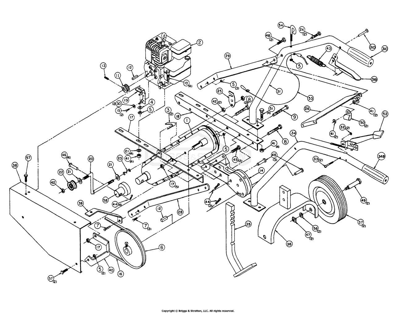 Tiller Assembly