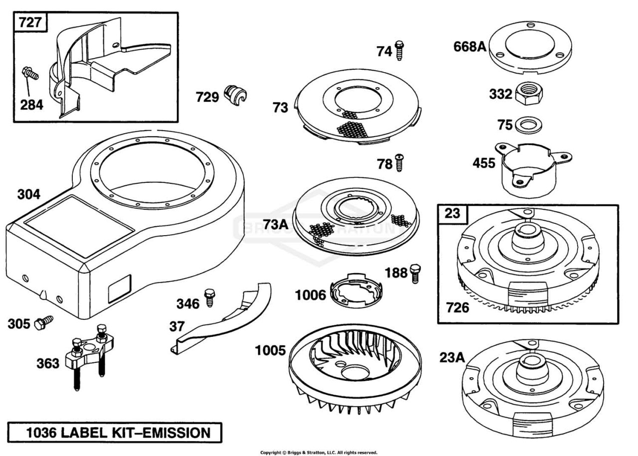 Blower Hsg,Flywheels,Screens