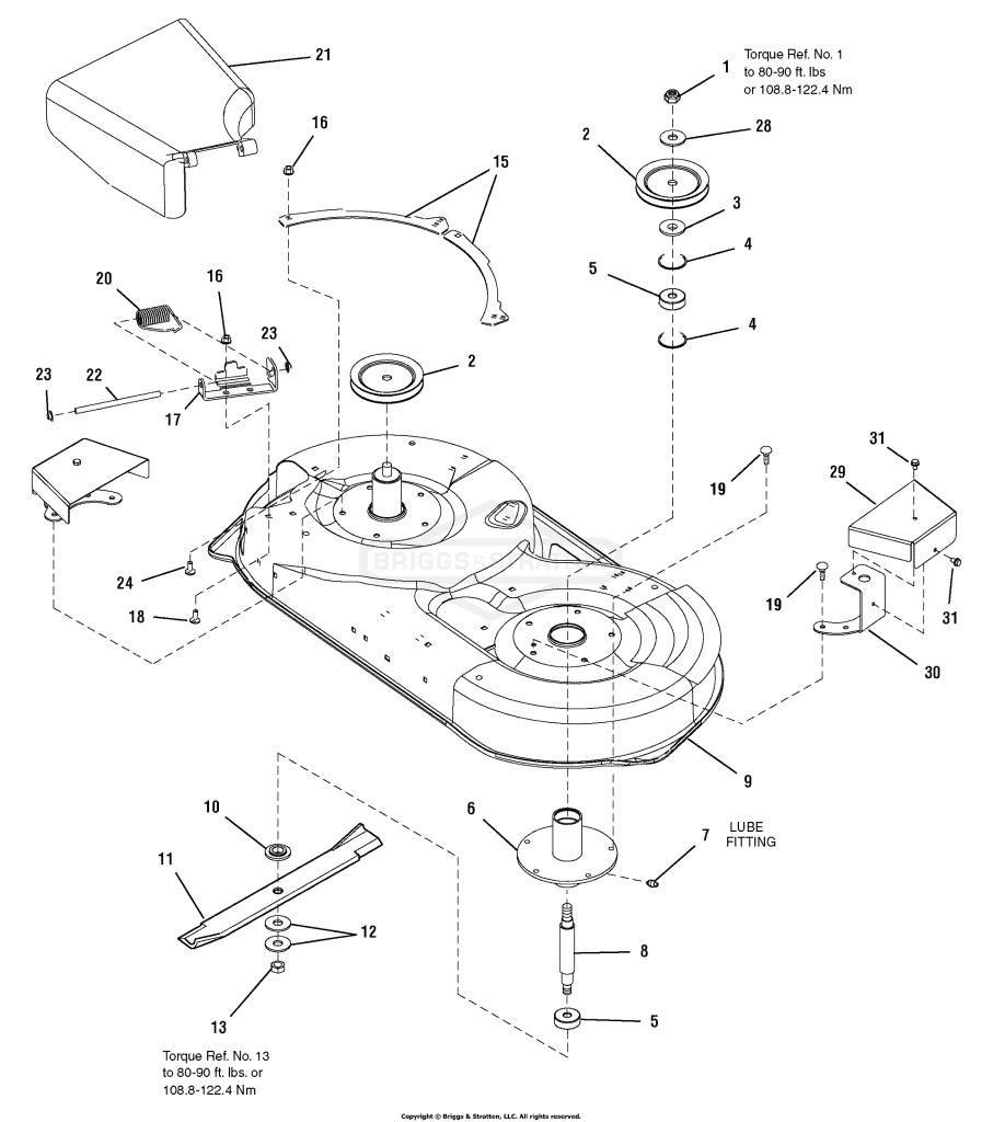 42 Mower Deck - Housing & Arbor Group