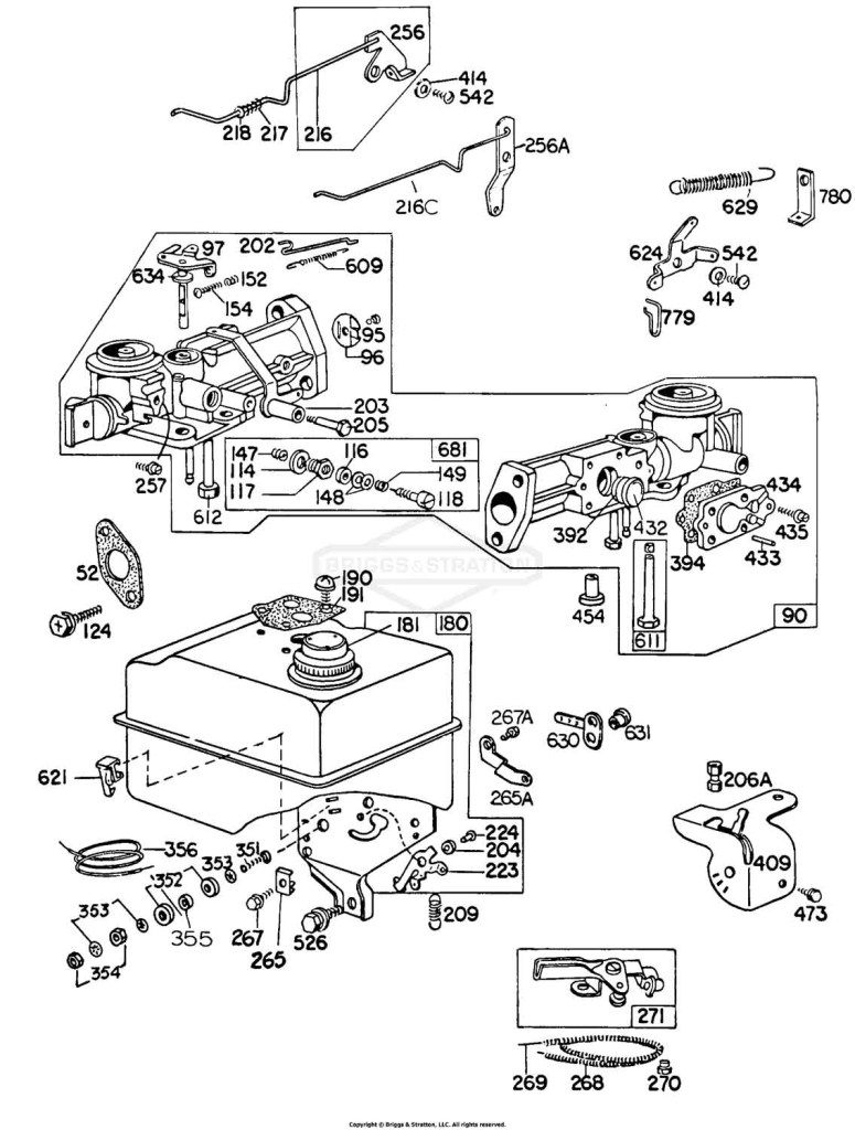Carburetor & Fuel Tank Assy