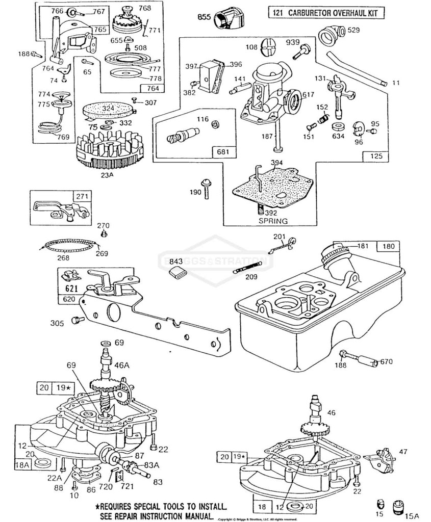 Carb,FuelTank,Sumps,VertPull